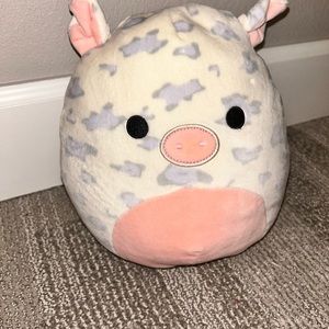 squishmallow - rosie 8” NWOT white pig